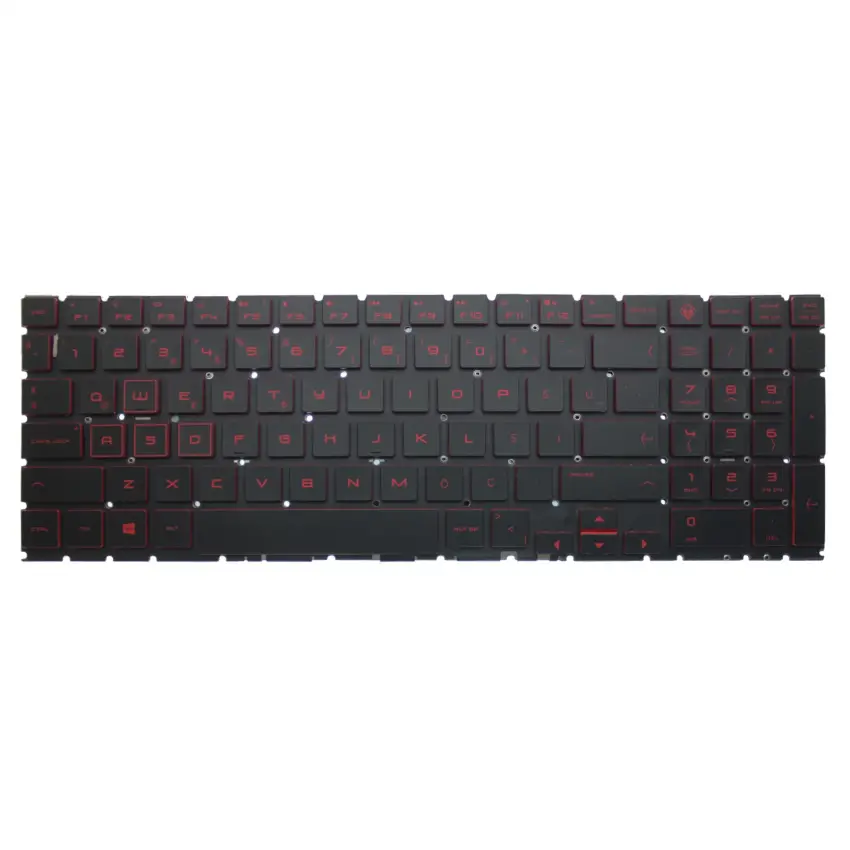 Hp OMEN 15-dc0000, 15-dc1000 Klavye Işıklı (Siyah TR)
