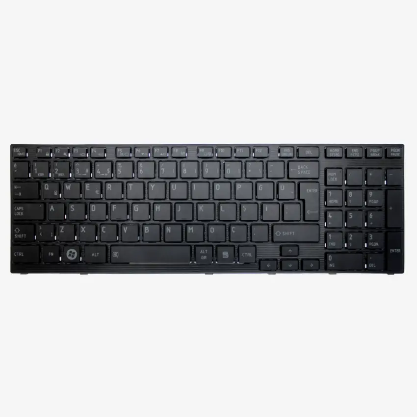 Toshiba 9Z.N4YBC.001, 9Z.N4YBC.00T Notebook Klavye (Siyah TR)
