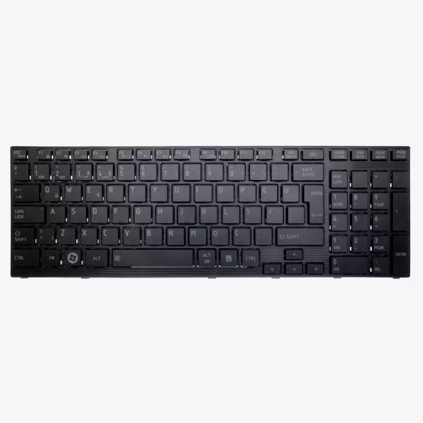 Toshiba Satellite A660-1EK, A660-1EM Notebook Klavye (Siyah TR)