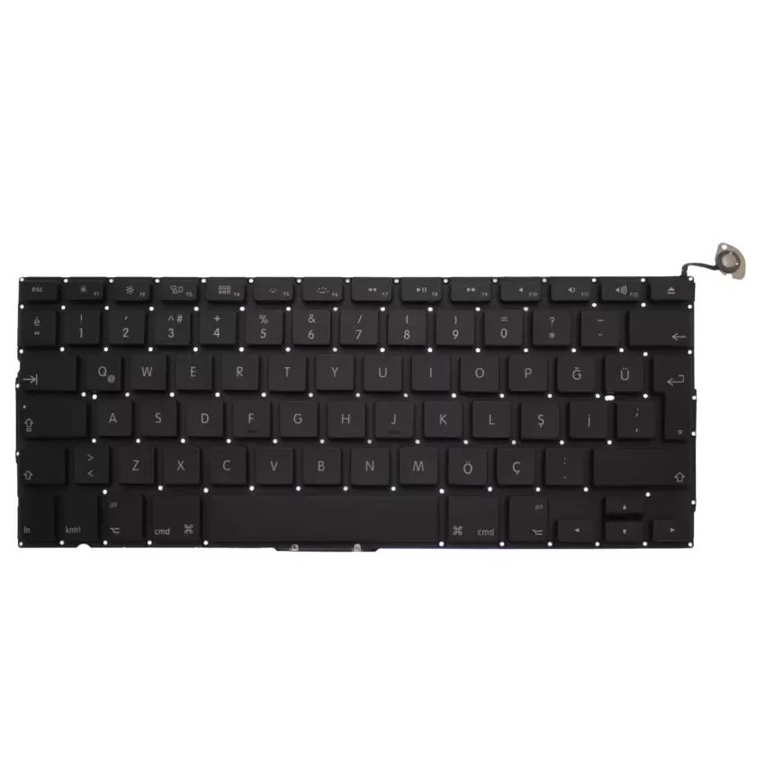 Apple MacBook Pro A1278 Sunrex M97 EVT1 Klavye (Siyah Tr)