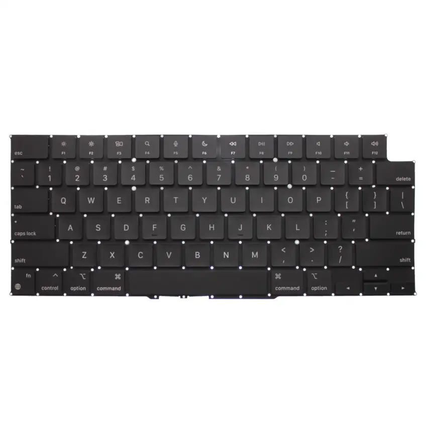 Apple Macbook Pro M1 A2918 Klavye (Siyah US)
