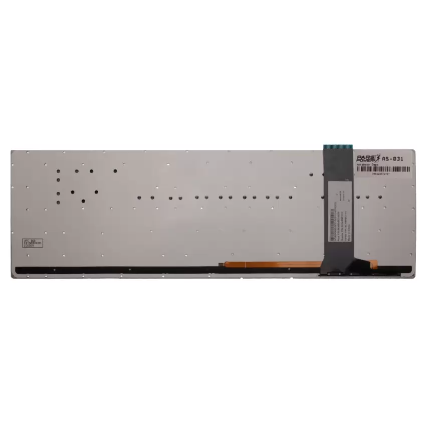 Asus N56JR-S4029H, N56VJ-S4042H, N56VJ-S4097H Klavye Işıklı (Siyah TR)