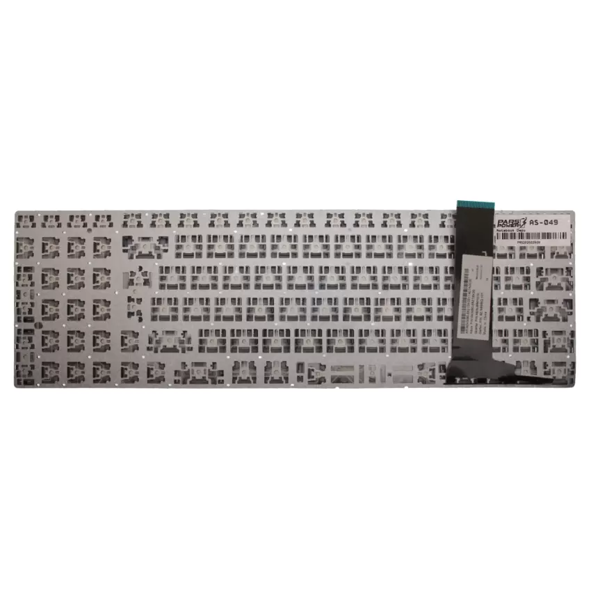 Asus 0KN0-M32TU13, 0KN0-N43TU13 Klavye (Gümüş TR)