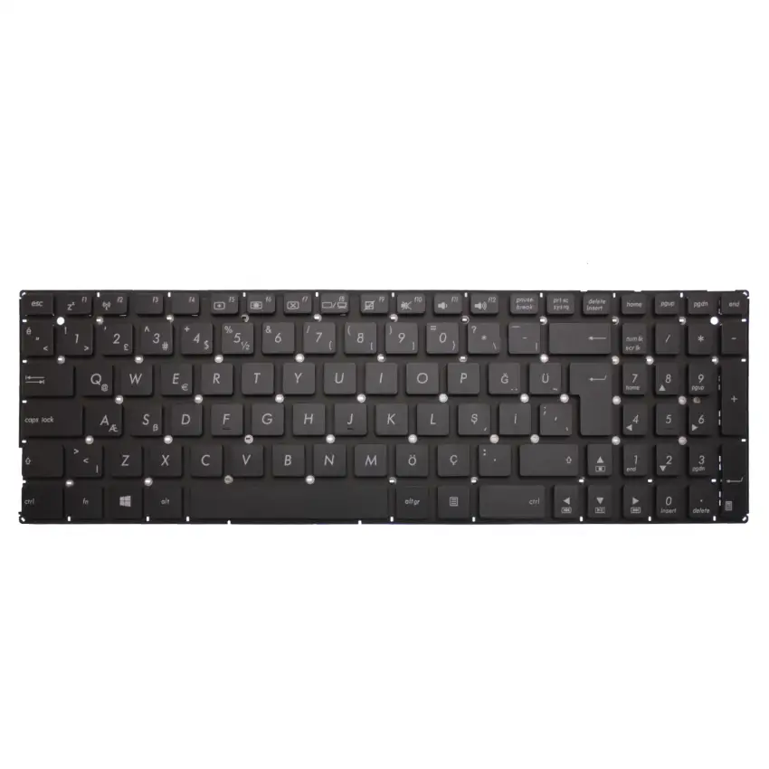 Asus 13N0-UAA0111 Notebook Klavye (Siyah TR)