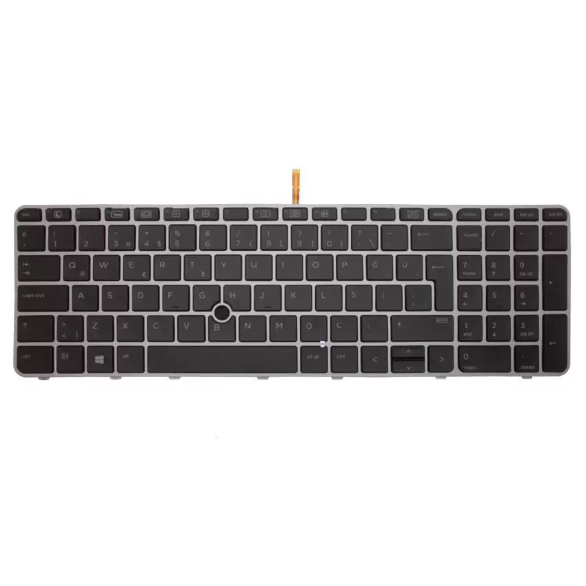 HP EliteBook SN9145PS, SG-81110-XUA Notebook Klavye Işıklı (Siyah TR)