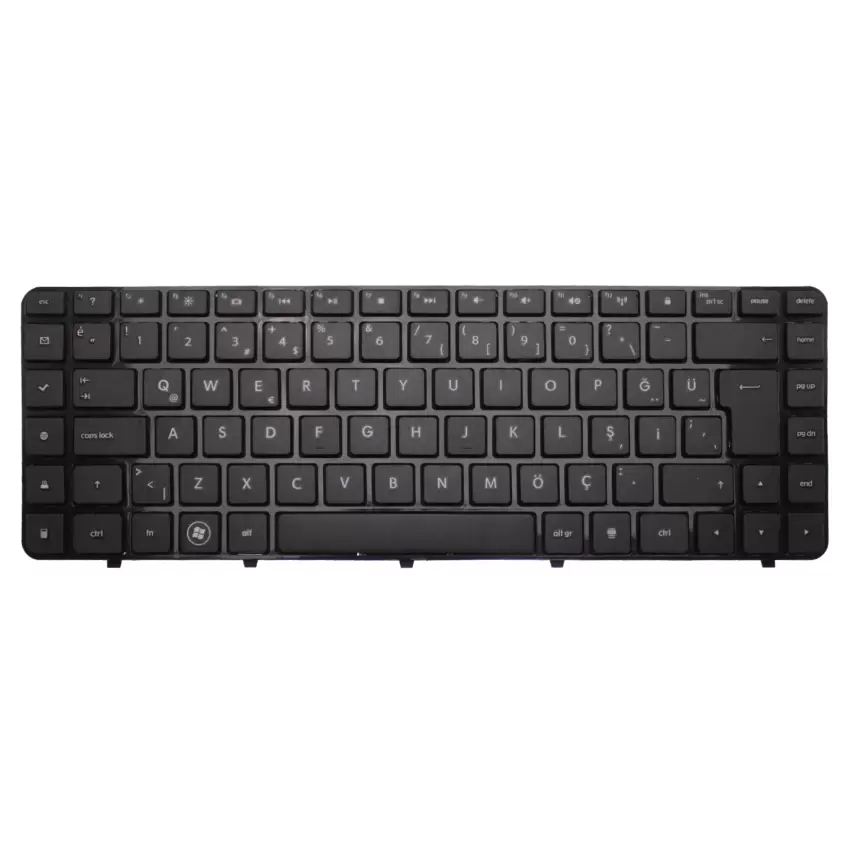 HP V112846BK1, V112846BS1, AELX6U00310 Notebook Klavye (Siyah TR)
