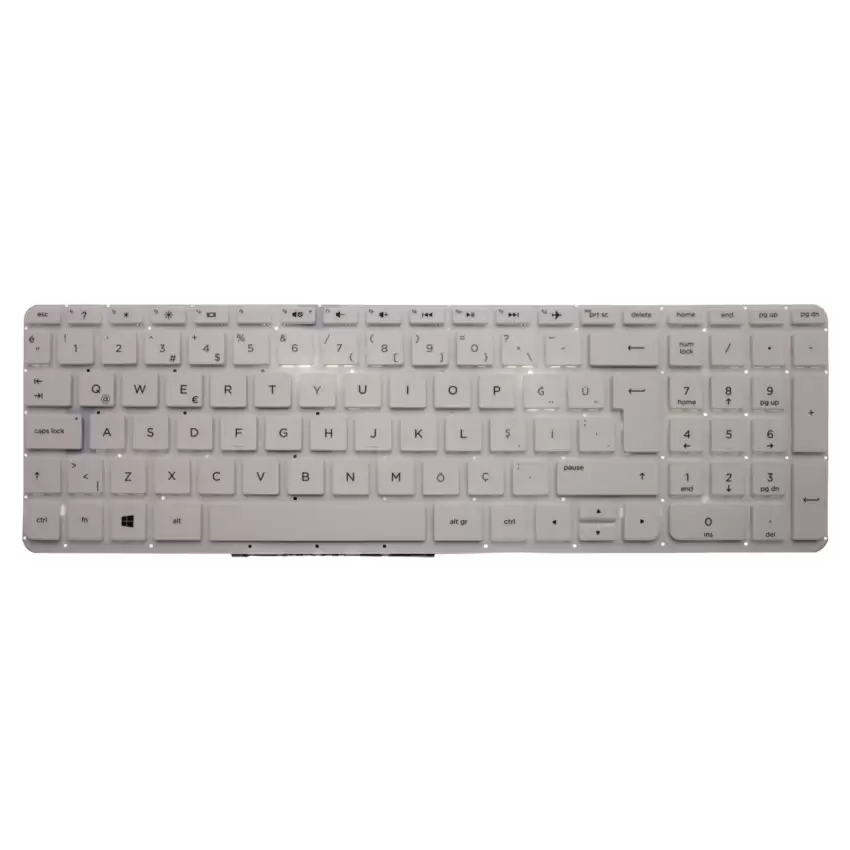 HP V140646BK1, V140646BS1, 774556-141 Notebook Klavye (Beyaz TR)