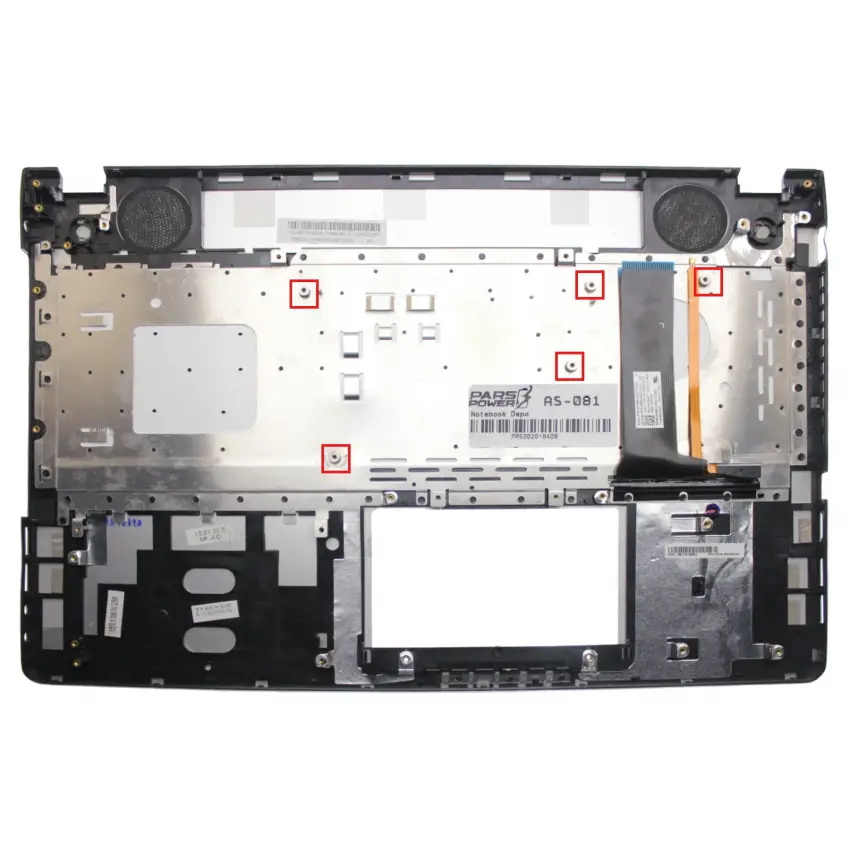 Asus N56VM-RB71 N, N56VM-S4033V, N56VM-S4061V Klavye Kasalı Işıklı (Siyah TR)