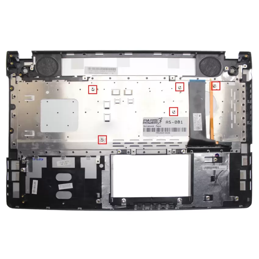 Asus N56VZ-S4225D, N56VZ-S4255H, N56VZ-S4257H Klavye Kasalı Işıklı (Siyah TR)