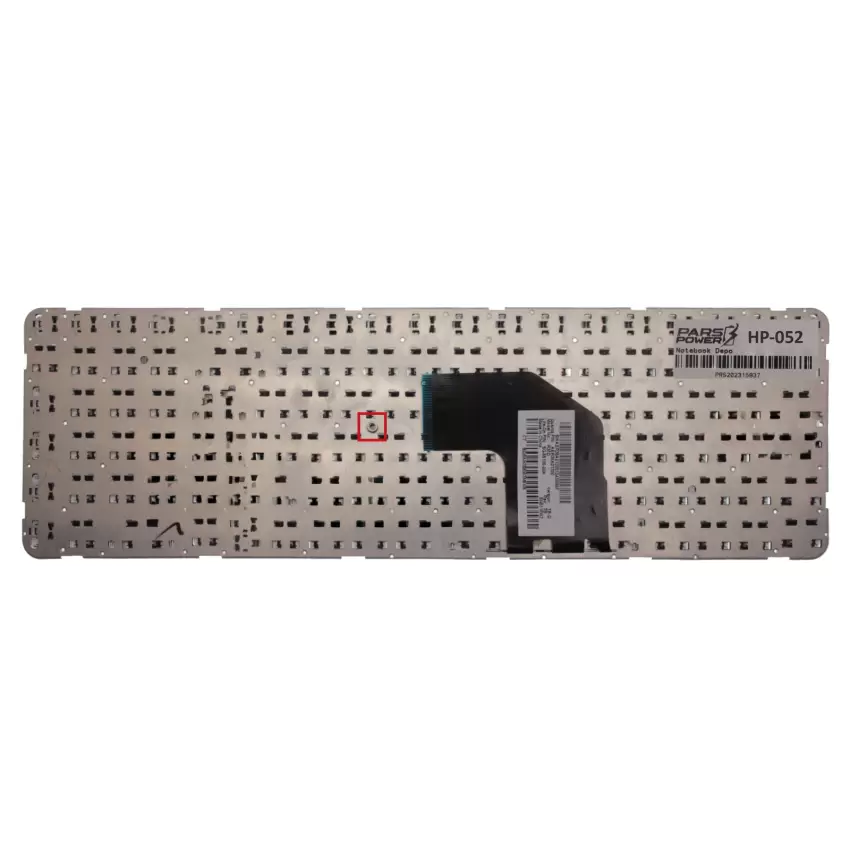 HP Pavilion g6-2000, g6-2100, g6-2200, g6-2300 Serisi Çerçevesiz Notebook Klavye (Beyaz TR)