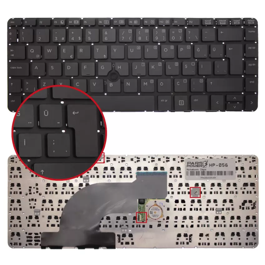 Hp ProBook 640 G3 Uyumlu Notebook Klavye