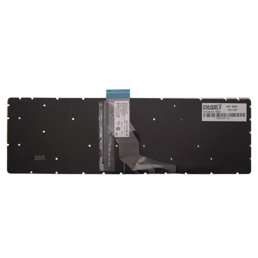 Hp 15-bs, 15-bw, 15-cb, 15-cc, 250 G6, 255 G6 Serisi Notebook Klavye Işıklı (Gümüş TR)