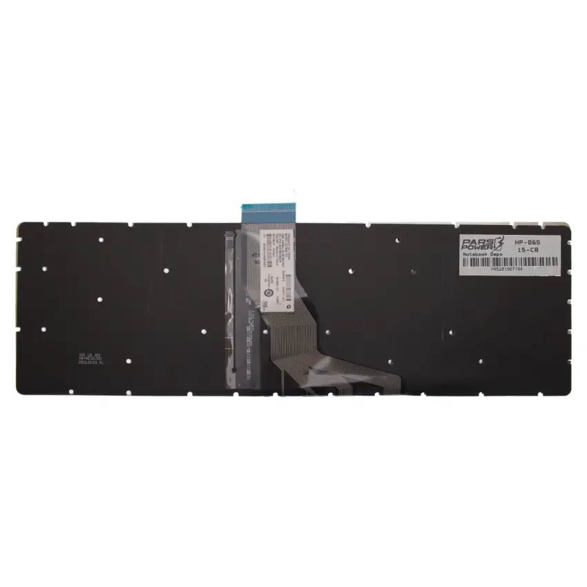 Hp 15-bs025nt, 15-bs026nt, 15-bs027nt Notebook Klavye Işıklı (Gümüş TR)