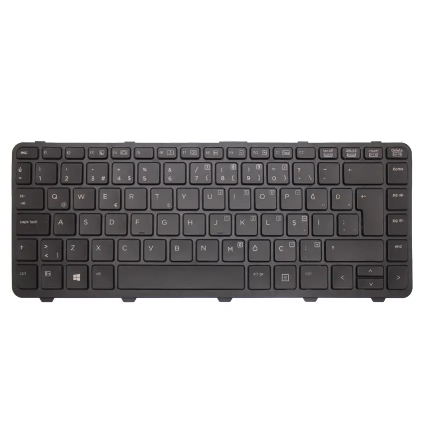 Hp ProBook 640 G1 (L8U03ES) Notebook Klavye Işıklı (Siyah TR)