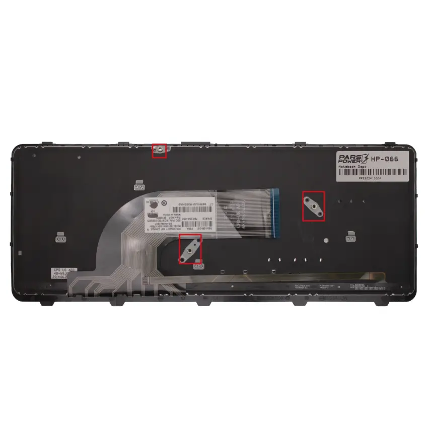 Hp ProBook 440 G1 Notebook Klavye Işıklı (Siyah TR)