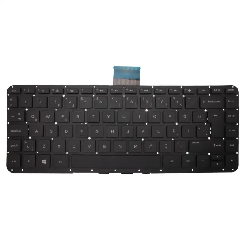 Hp Pavilion X360 13-A100NT Uyumlu Notebook Klavyesi (Siyah TR)
