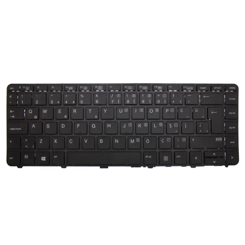 Hp ProBook 645 G2 W3R31AV Notebook Klavye (Siyah TR)