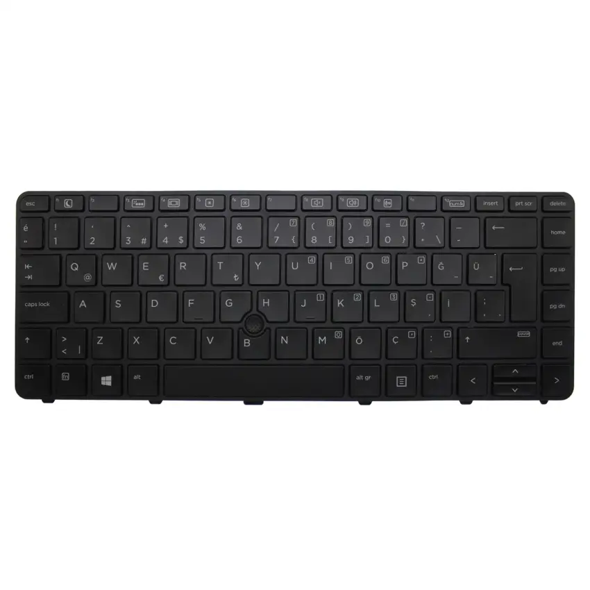 Hp 906763-141, 906764-141 Notebook Klavye Işıklı (Siyah TR)