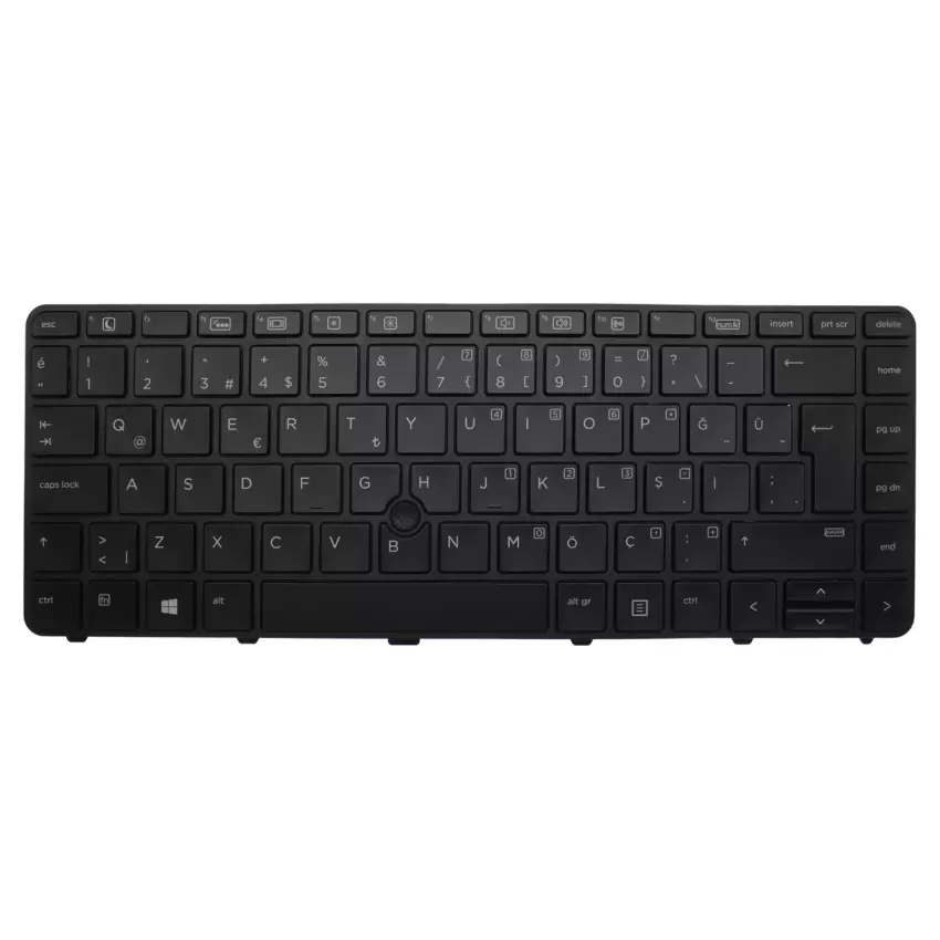 Hp ProBook 640 G2 T9X00EA, V1B25ES Notebook Klavye Işıklı (Siyah TR)