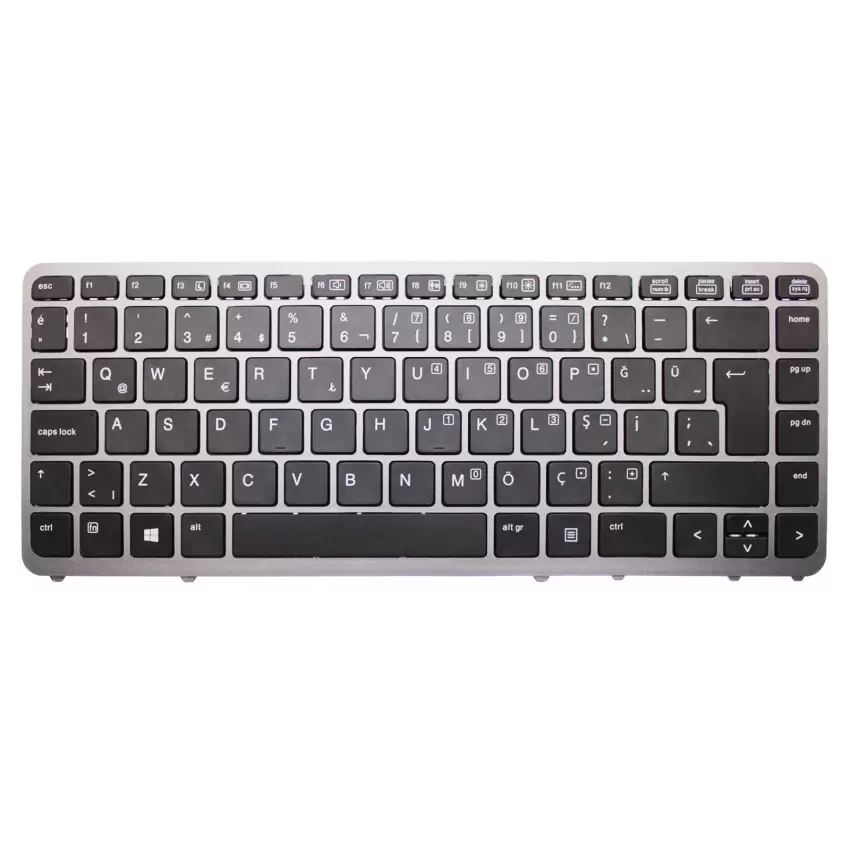 Hp Zbook 15u G1, G2 Notebook Klavye (Siyah TR)