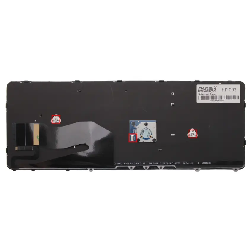 HP EliteBook 745 G1, 745 G2, 755 G1 Notebook Klavye (Siyah TR)