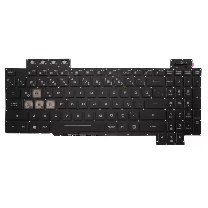 Asus TUF Gaming FX505DD-BQ114 Klavye Işıklı (Siyah TR)