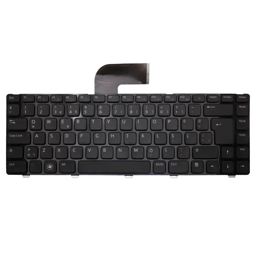 Dell 5520 S21B61, 5520 S21B65, 5520 S21F45 Notebook Klavye (Siyah TR)