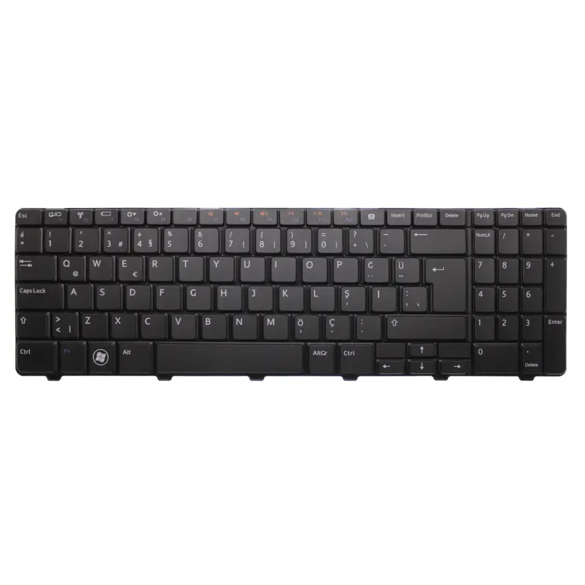 Dell Inspiron 15 N5010, 15R M5010 Notebook Klavye (Siyah TR)