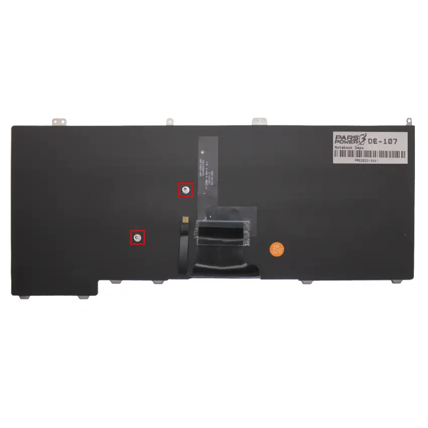 Dell Latitude NSK-LD0UC Klavye Işıklı (Siyah TR)