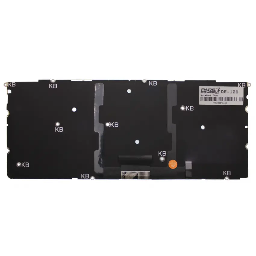 Dell XPS P24G001, P24G002 Klavye Işıklı (Gümüş TR)