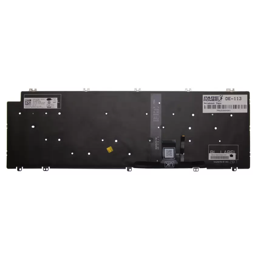 Dell Latitude 5520 N014L552015EMEA_W Klavye Işıklı (Siyah TR)