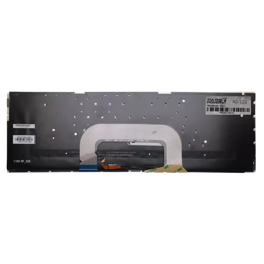 Asus VivoBook Pro 17 N705FD-ES76 Klavye Işıklı (Siyah TR)