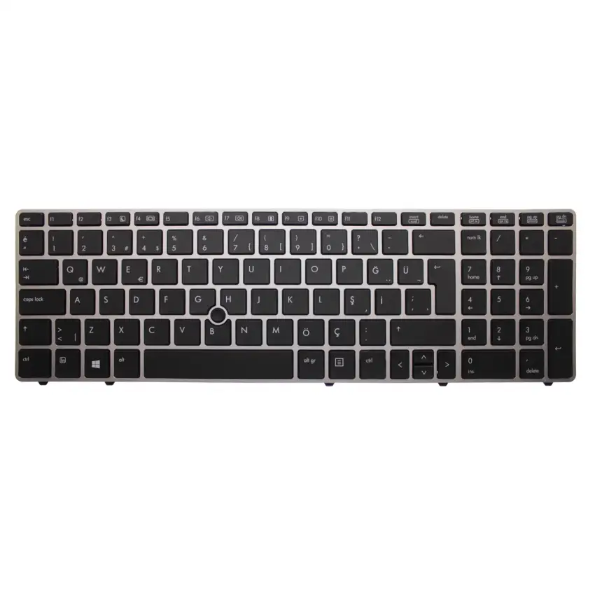 HP ProBook 6570b, 6575B Notebook Klavye (Siyah TR)