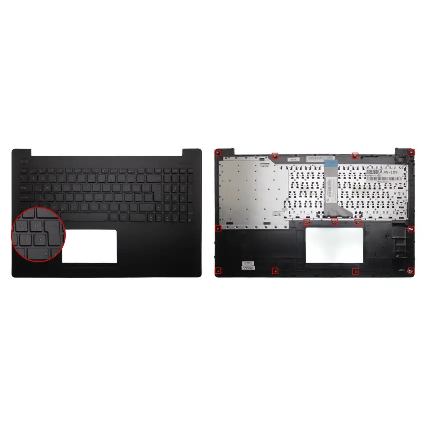 Asus 90NB0AC1, 90NB04X1-R31TU0 Üst Kasalı Klavye (Siyah TR)