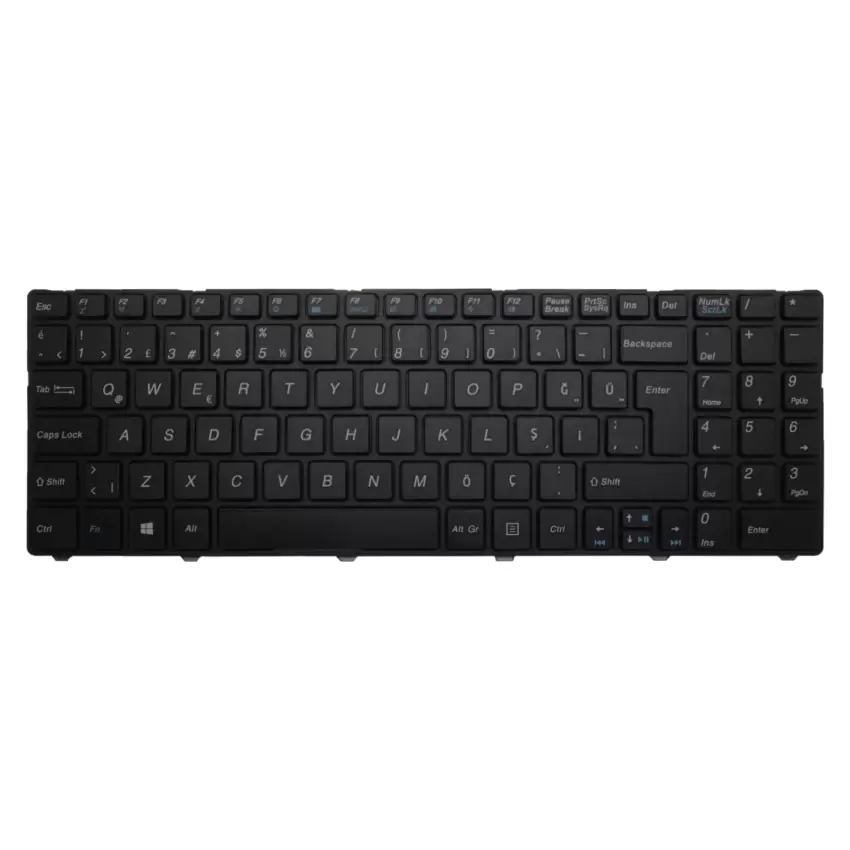 Vestel VNB.B950-4K05B, WNKB.PG-H36X Notebook Klavye (Siyah TR)
