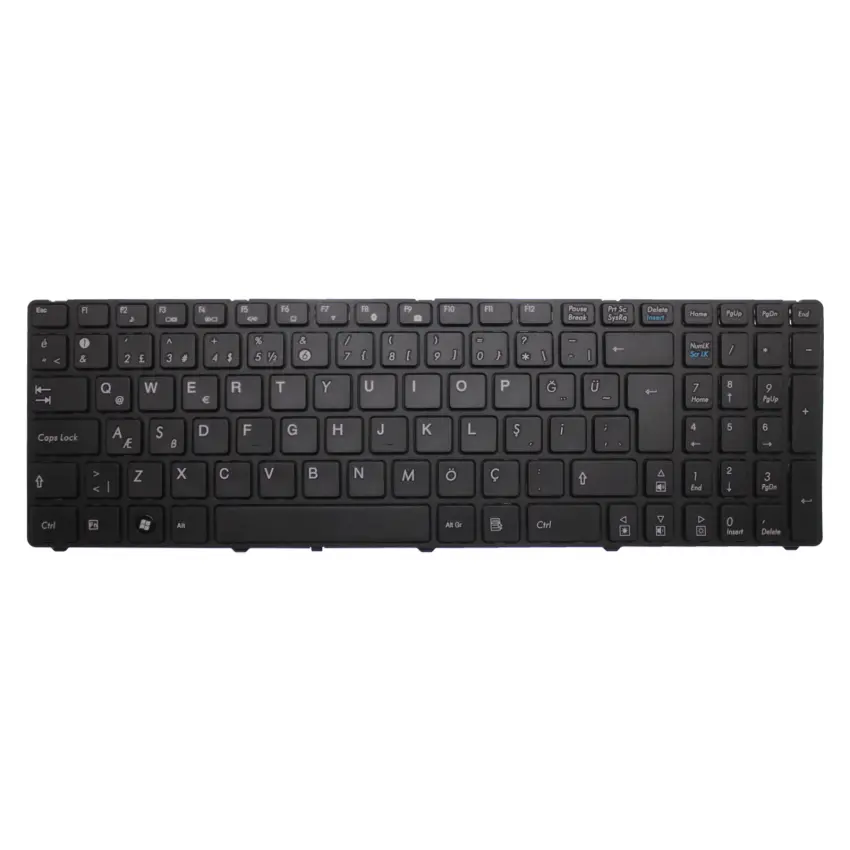 Medion Akoya E6224, E6226 Uyumlu Klavye (Siyah TR)