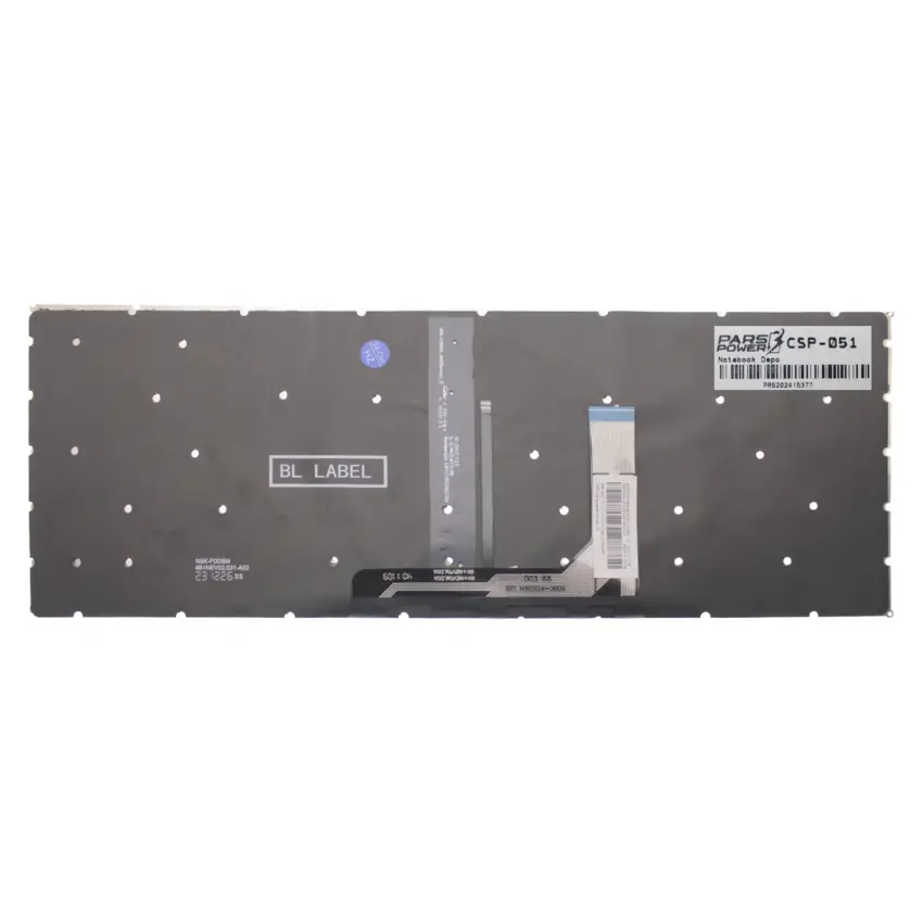 Msi GF63 Thin 10UC-672XTR Klavye Işıklı (Siyah TR)