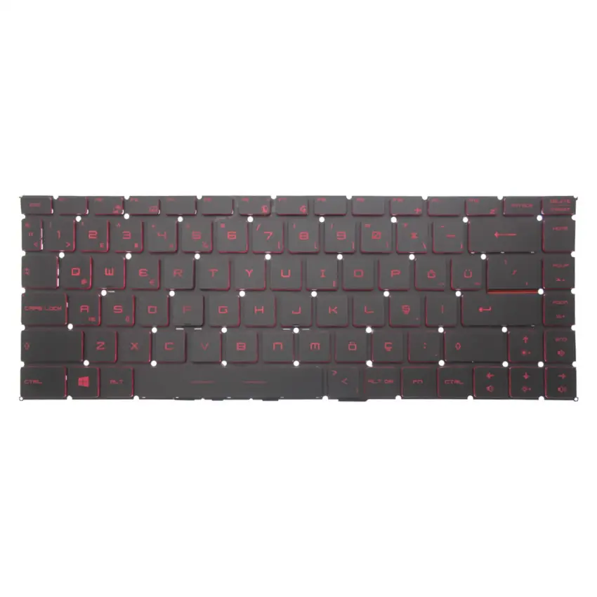 Msi GF63 Thin 10SCSR-658XTR Klavye Işıklı (Siyah TR)