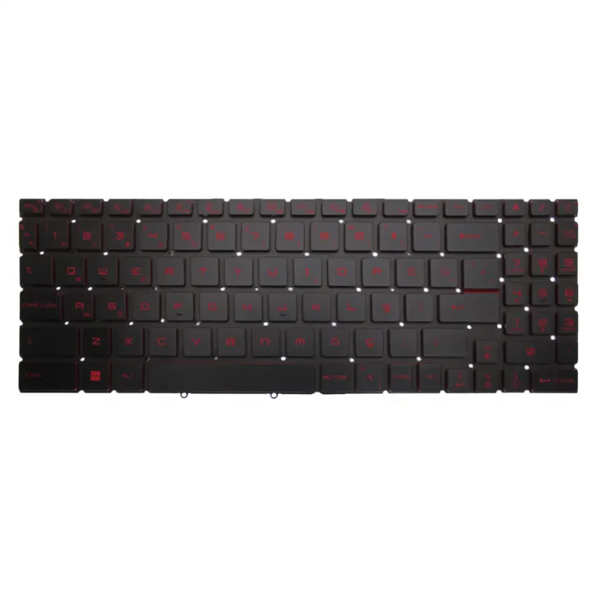 MSI Vector GP77 13VF Klavye Işıklı (Siyah TR)