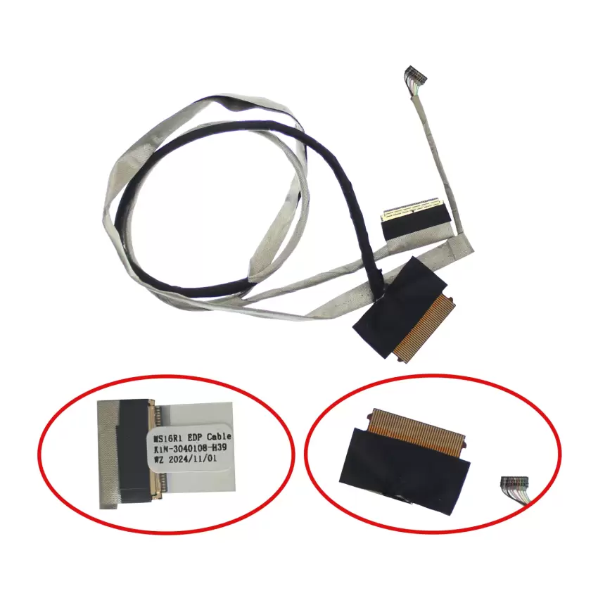 Msi GF63, GE65, WF65 Serisi Lcd - Ekran Data Flex Kablosu