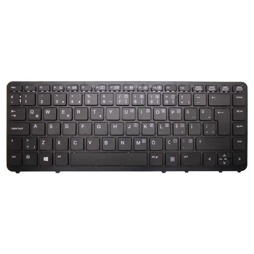HP ZBook 15u G2 (J9A13EA) Notebook Klavye (Siyah TR)