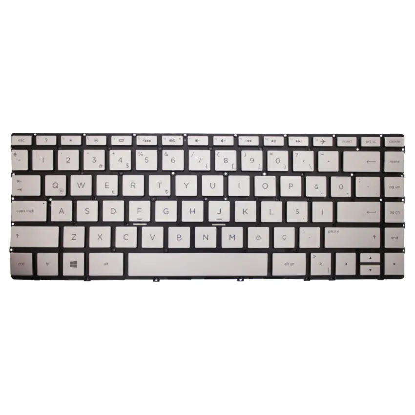 Hp Spectre x360 13-ac005nt 2EP15EA Klavye Işıklı (Gümüş TR)