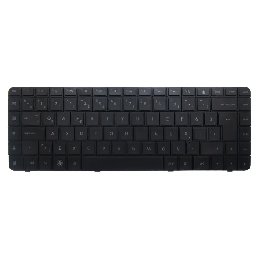 HP Compaq Presario CQ56-101st, CQ56-102st Notebook Klavye (Siyah TR)