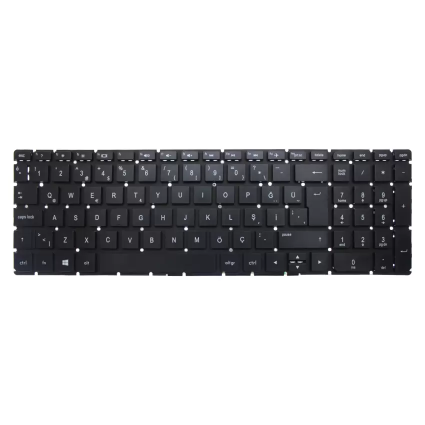 HP 908029-141, 908030-141, 9Z.NC8SC.A01 Notebook Klavye (Siyah TR)
