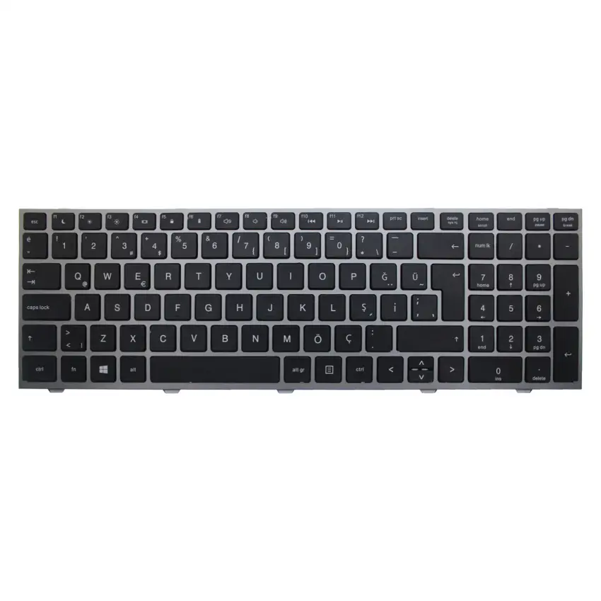 HP 702237-141, 8K1390, NSK-CC3SW, SN8114 Notebook Klavye (Siyah TR)