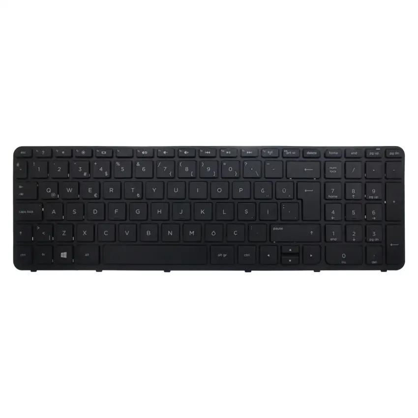 HP 6037B0095501, SG-59840-XUA, 752928-001 Klavye (Siyah TR)