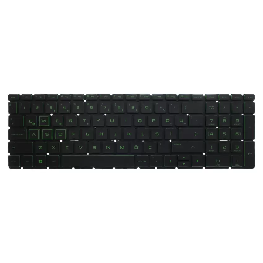 Hp Pavilion Gaming 15-EC2035NT (4G8U3EA) Notebook Klavye Işıklı (Siyah TR)