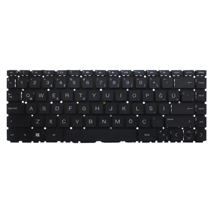 HP 14-cf2004nt 9CN08EA, 14-cf2007nt 9MP29EA Klavye (Siyah TR)