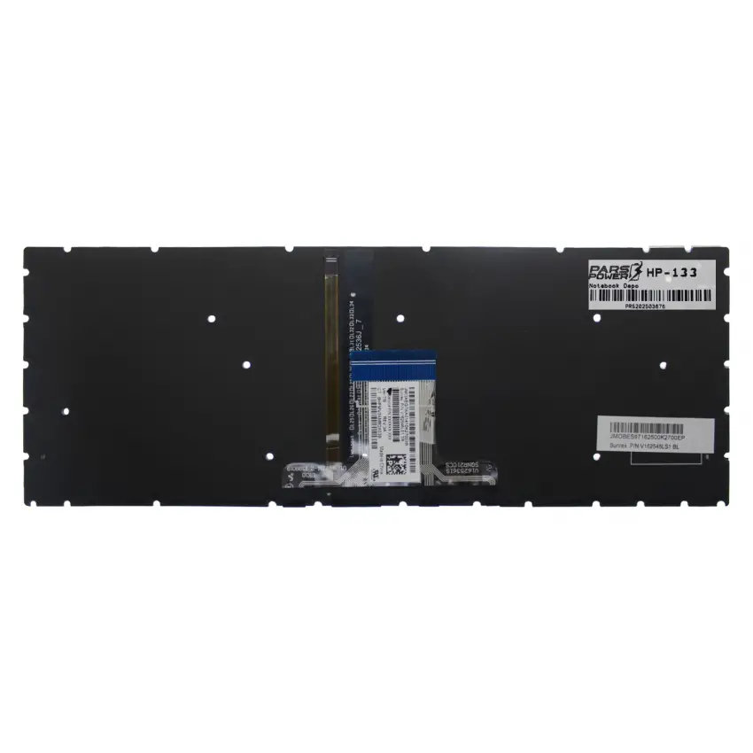 HP NSK-XM3BQ REV:3A TUR Klavye Işıklı (Gümüş TR)