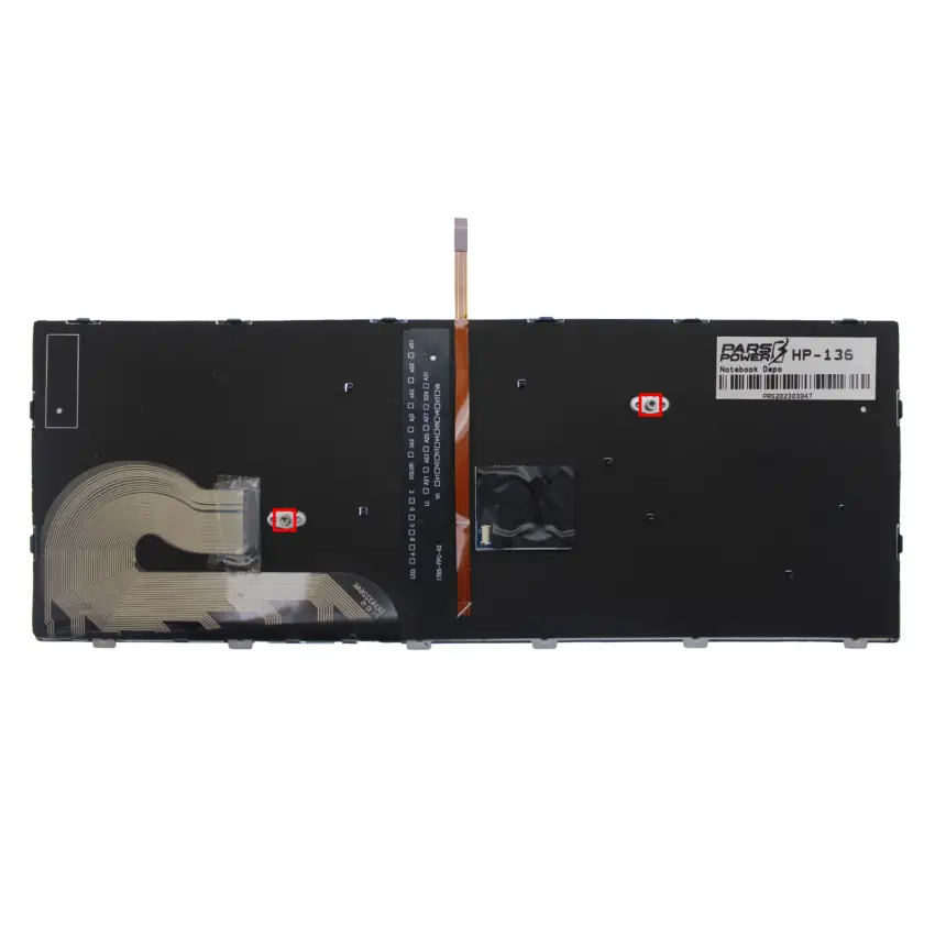 HP EliteBook L14377-541, L14378-141 Klavye Işıklı (Siyah TR)